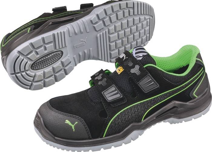 Sicherheitssandale Neodyme Green Low Gr.47 schwarz/grün Mikrofaser/Mesh