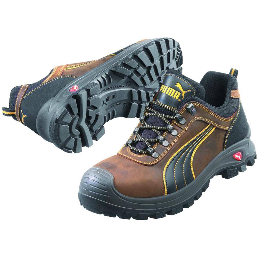 Halbschuh 640730, S3, HRO,Gr.42, braun Puma