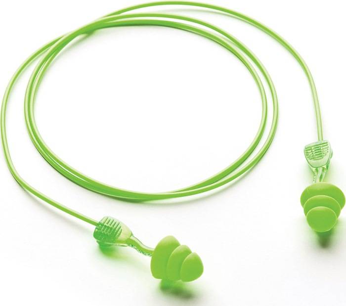 Gehörschutzstöpsel Twisters® Trio Cord 645101 EN 352-2 SNR 33 dB 50 PA/Box