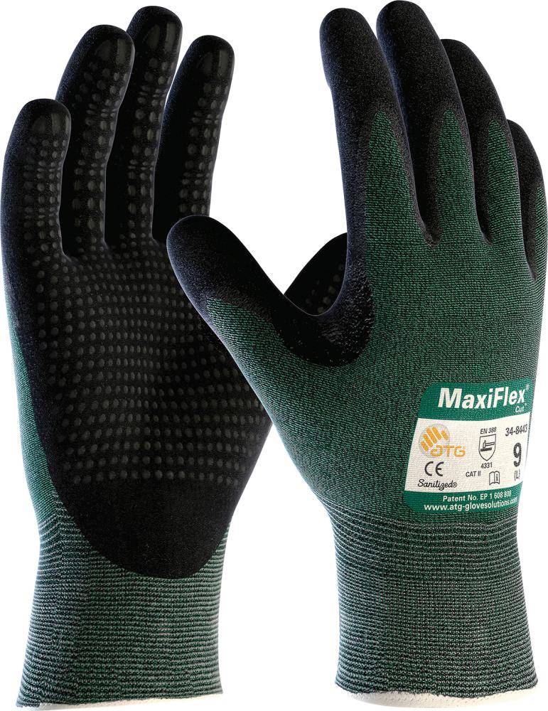 Handschuh MaxiFlex Cut, genoppt, Gr. 9