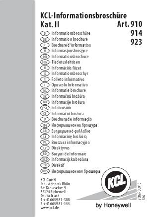 Handschuhe PolyTRIX BN 914 Gr.9 blau/gelb EN 388 PSA II 10 PA HONEYWELL