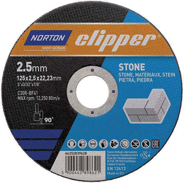 Trennscheibe Stein C30R-125x2.5x22.23mm