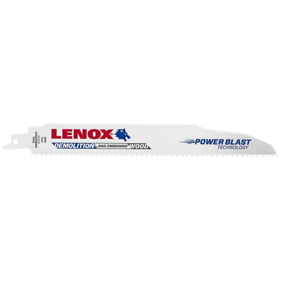 Lenox Abbruch-Säbelsägeblatt mit „Power Blast Technology