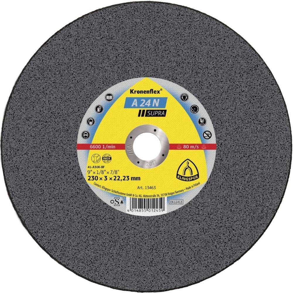 Trennscheibe A24N Supra 115x2,5mm gekr. Klingspor