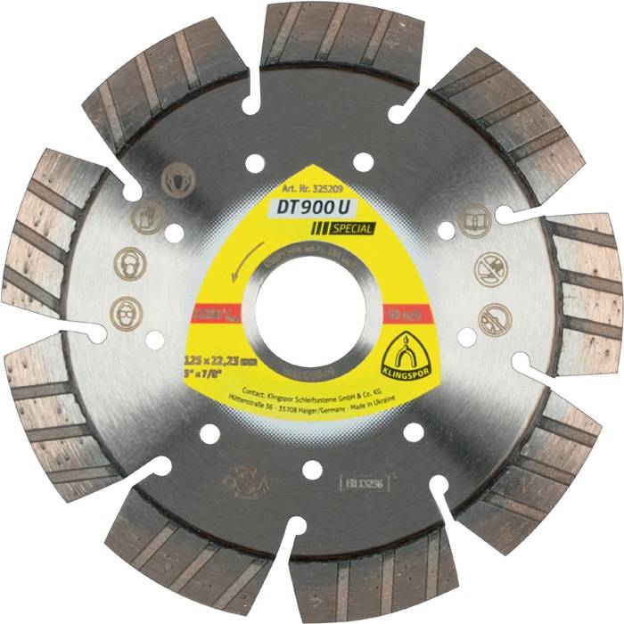 Eine Kreissägeblatt mit der Aufschrift 