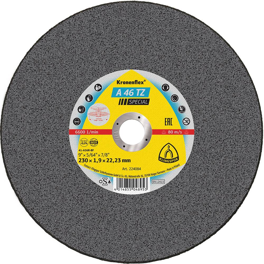 Trennscheibe A 46 TZ Special - für Edelstahl - Ø 125 mm - Breite 1,6 mm - X-Lock - VE 25 Stück - Preis per VE