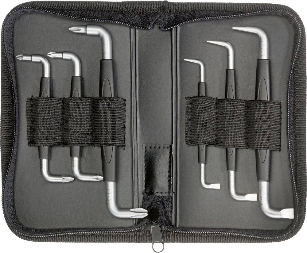 Winkelschraubendreher-Set6-teilig Schlitz/PH/PZ FORTIS