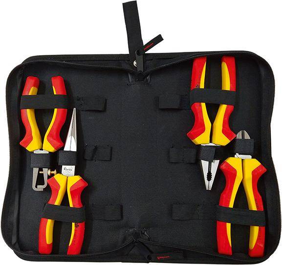 Zangen-Set VDE 4tlg.in NylontascheFORTIS