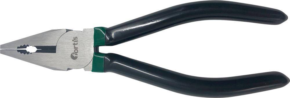 Kombizange poliert 200mm m.Kst.Griff FORTIS