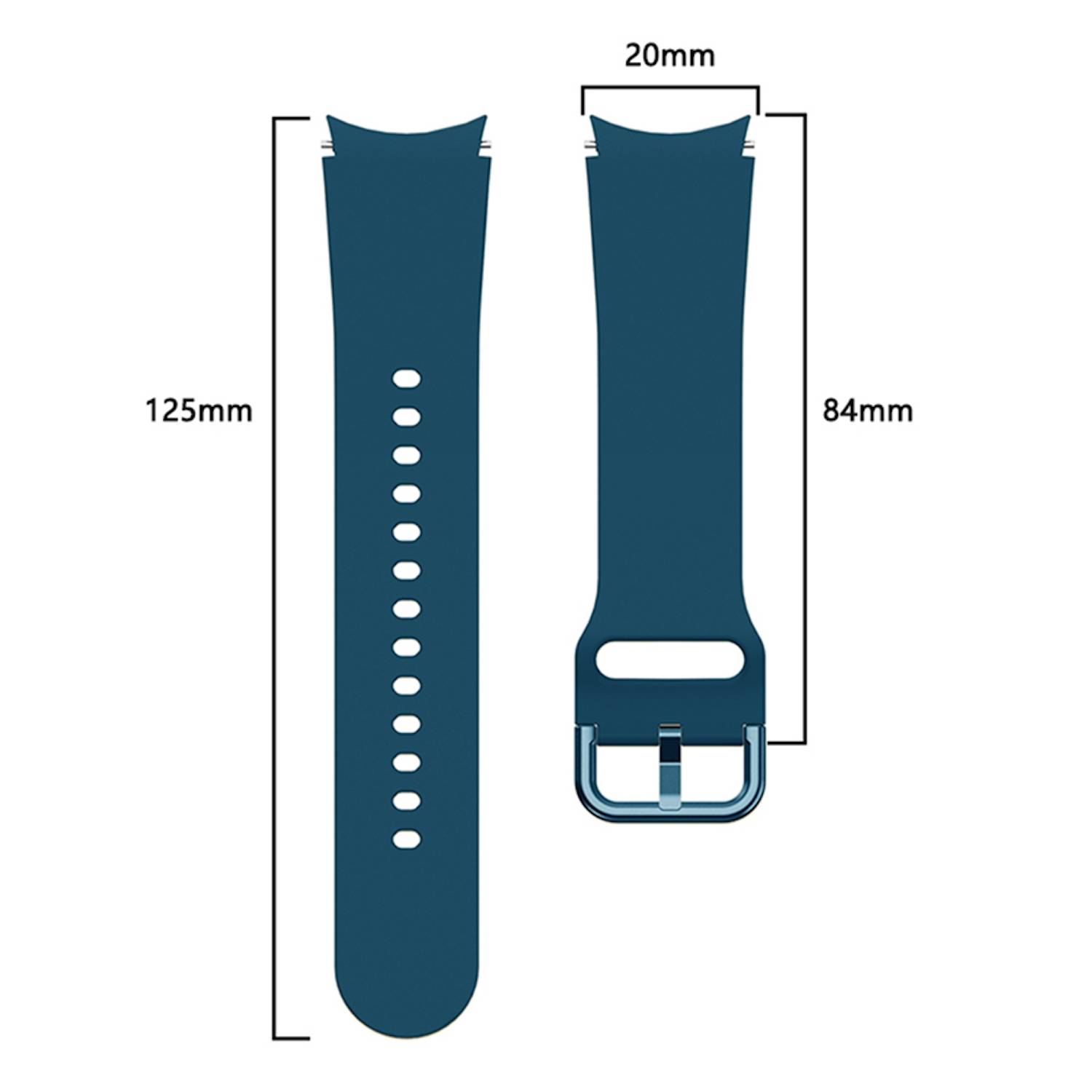 Für Samsung Galaxy Watch FE 6 5 4 Normal Pro Classic Kunststoff Band