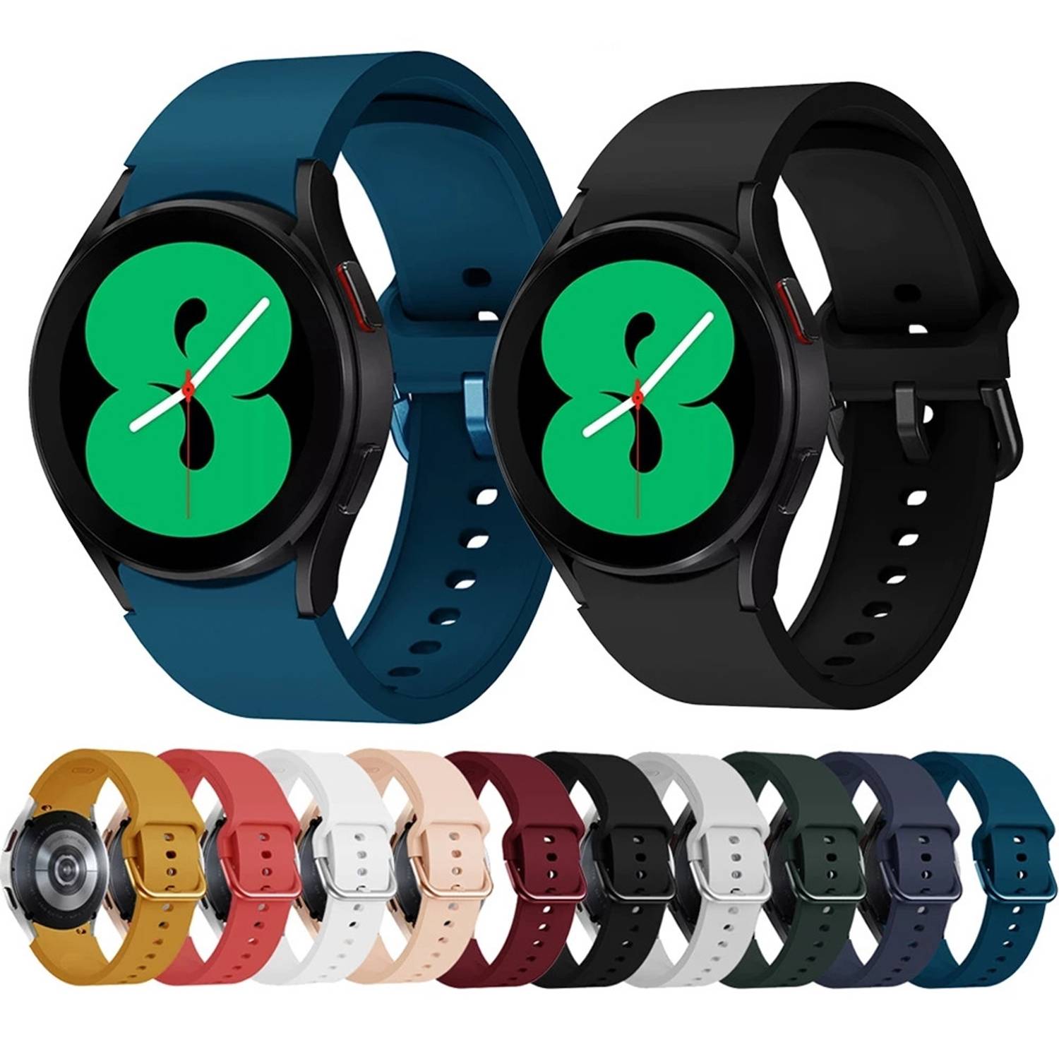 Für Samsung Galaxy Watch FE 6 5 4 Normal Pro Classic Kunststoff Band