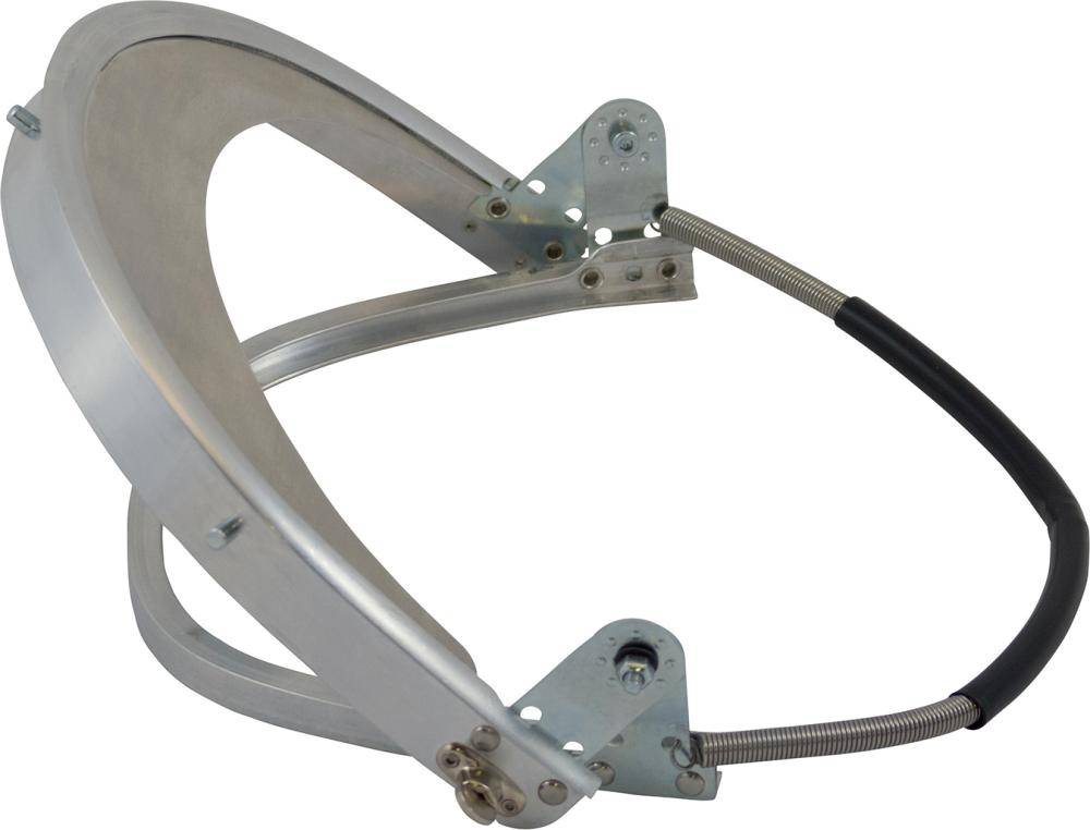 Alu-Helmhalterung f. Helmmit Kapselgehörschutz