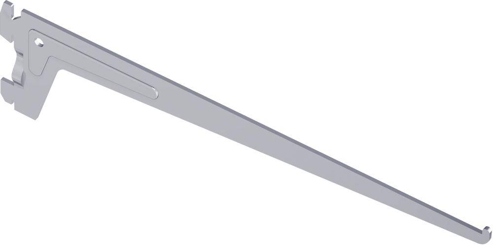 Single Träger 400mm silberfarbig