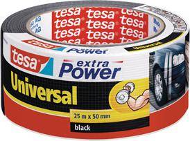 Tesa® Extra Power Universal Silber, 10M 50Mm 55 Grau 10m x 50mm