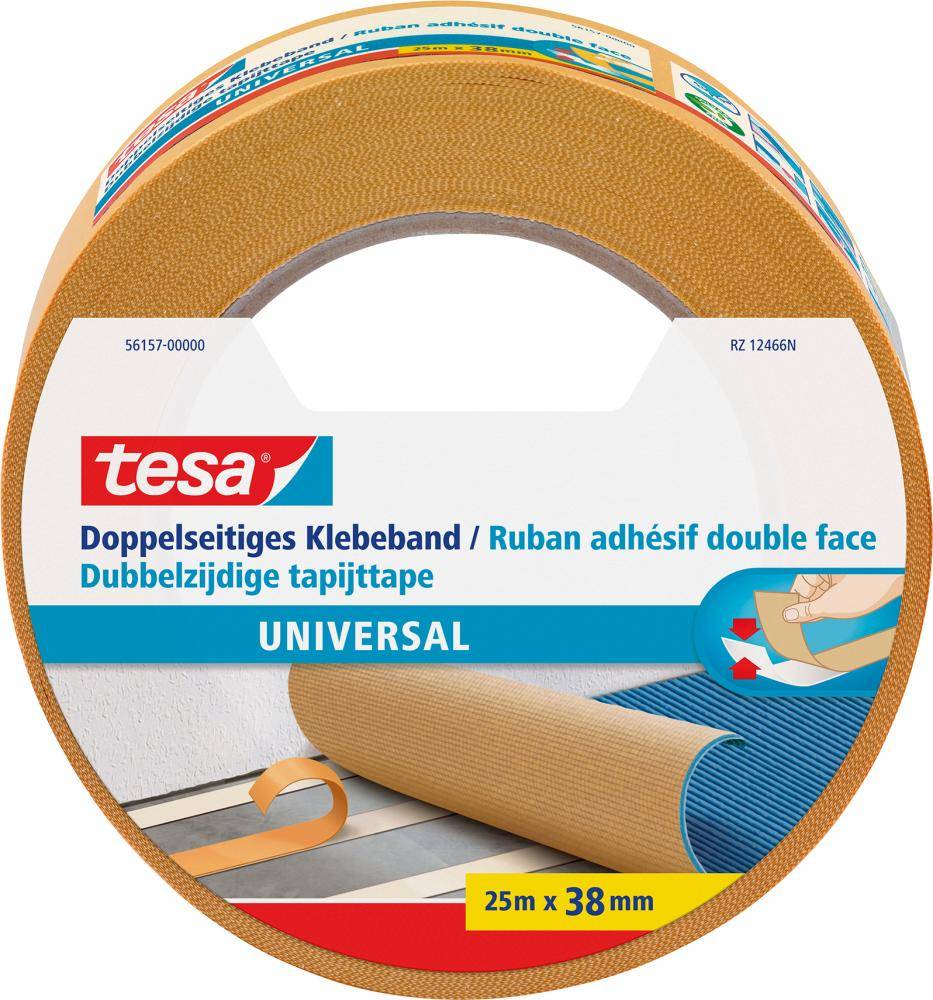 Tesa® Ds Klebeband, Universal 25M:38Mm 00 Farblos 25m x 38mm