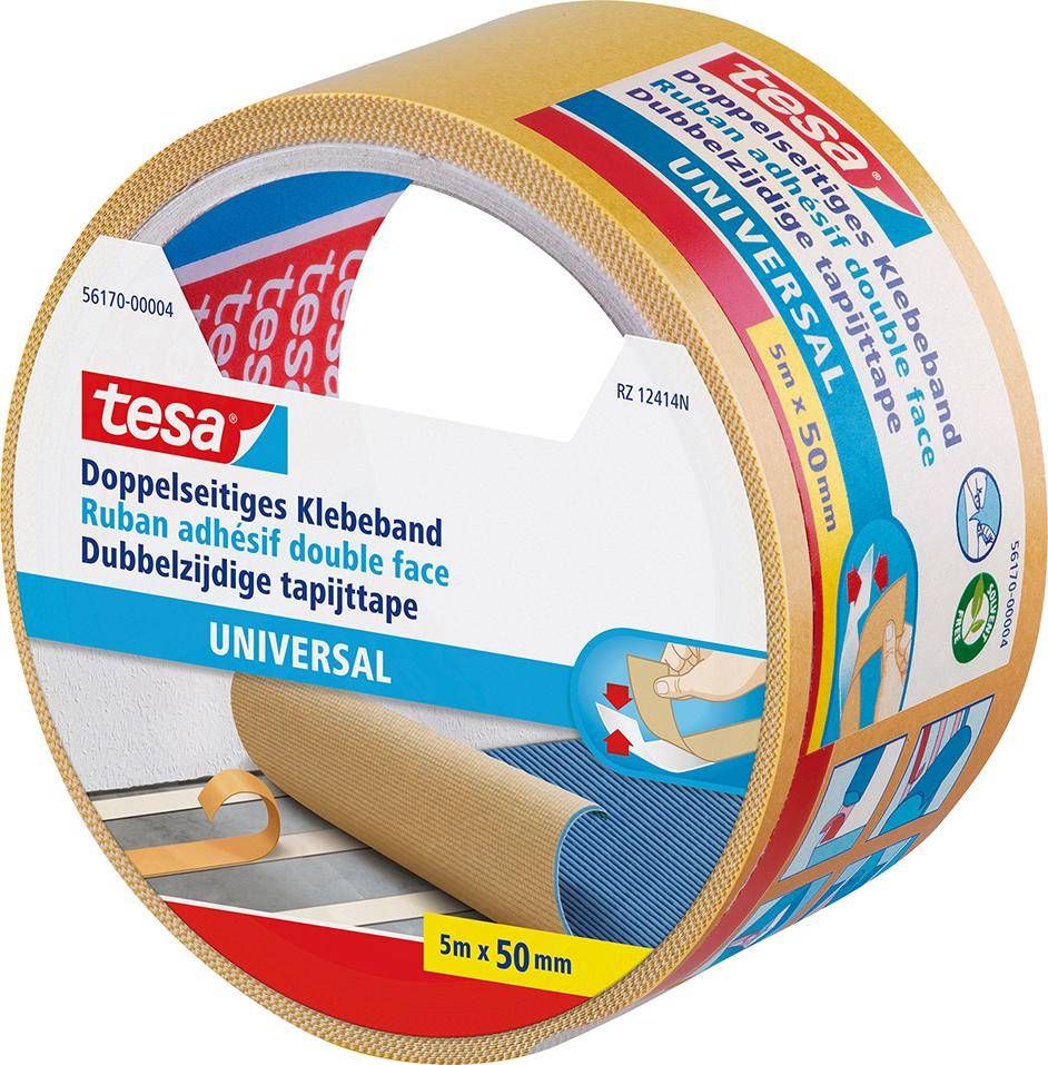 Tesa® Ds Klebeband, Universal 5M : 50Mm 00 Beige 5m x 50mm