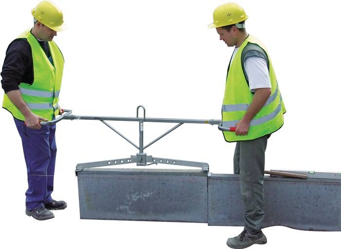 Versetzzange VZ-I Greifber.500-1045mm Trgf.100kg ZN PROBST