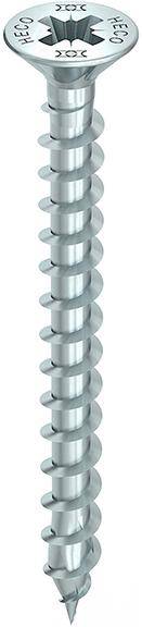 HECO-TOPIX-plus 4,0x70, Senkkopf, Pozi-Drive, TG, A3K, 200 St.