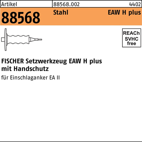Setzwerkzeug R 88568 EAW H 16 plus Stahl 1 Stück FISCHER