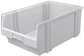 Sichtlagerkasten LK 1B grau 500/450x300x200 mm