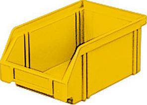 Sichtlagerkasten LK 1C gelb 500/450x300x145 mm