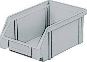 Sichtlagerkasten LK 1C grau 500/450x300x145 mm