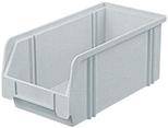 Sichtlagerkasten LK 3A grau 290/266x140x130 mm