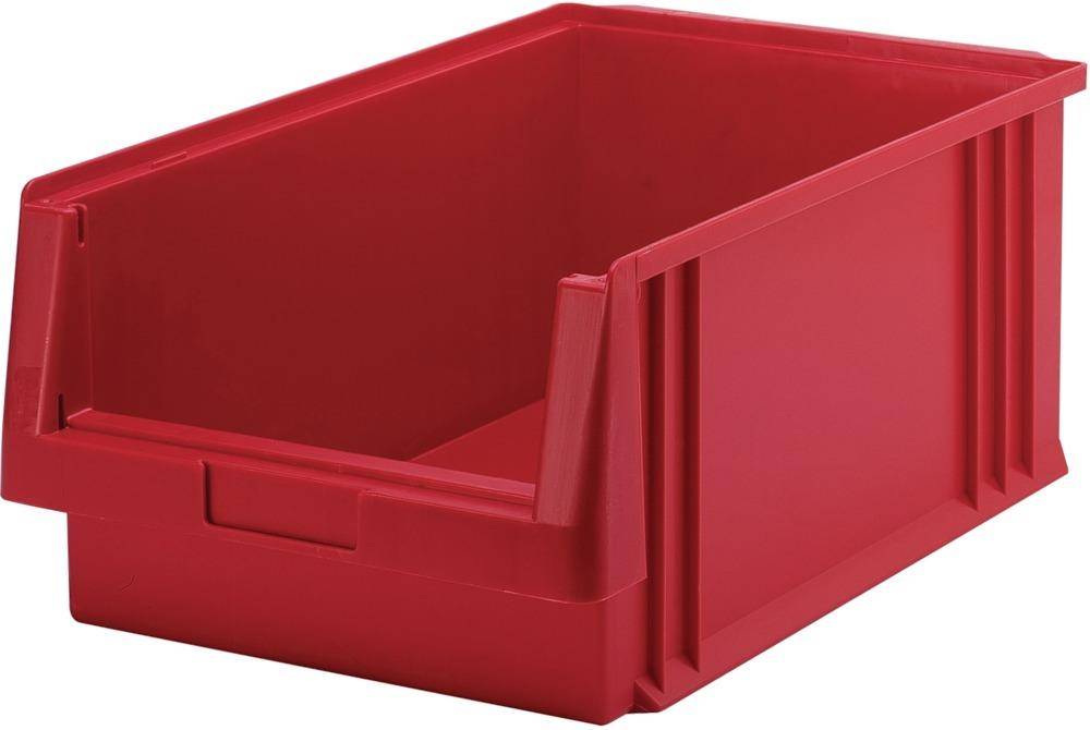 Sichtlagerkasten PLK 1 rot 500/465x315x200 mm