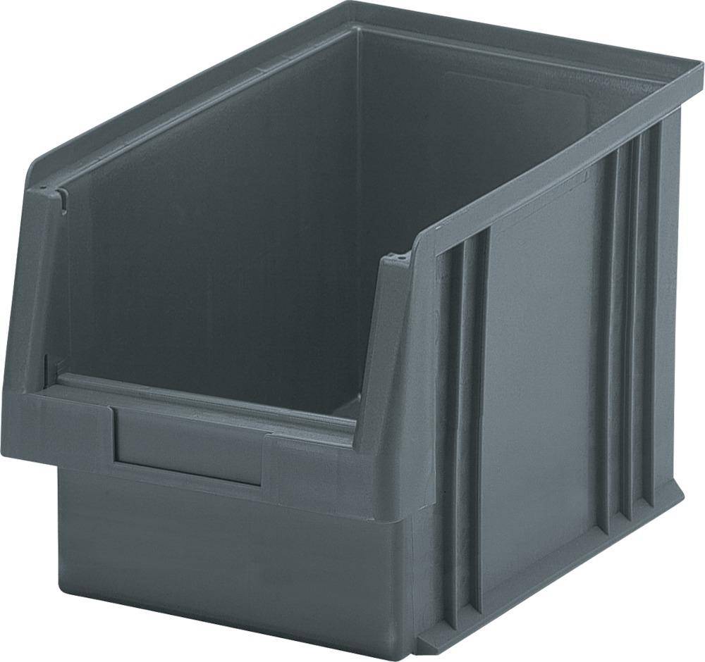 Sichtlagerkasten PLK 2A grau 330/297x213x200 mm