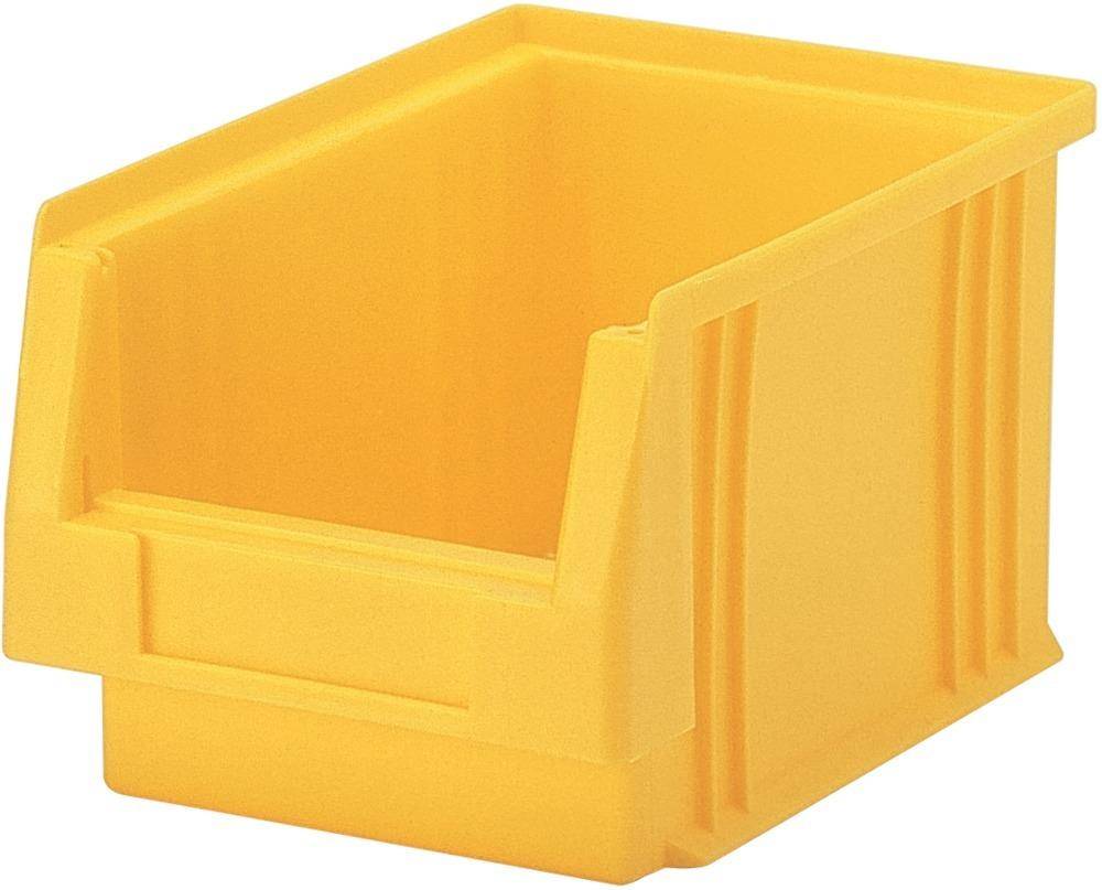 Sichtlagerkasten PLK 3 gelb 230/205x150x125 mm