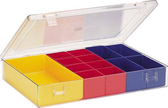Sortimentkasten m.Deckel 307x225x50 mm Typ 4.07