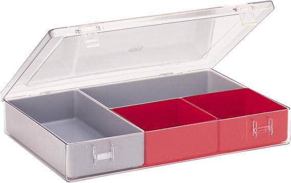 Sortimentkasten m.Deckel 307x225x50 mm Typ 4.10