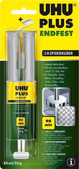 UHU plus endfest 2K-Spritze 24ml/25g
