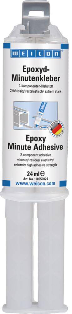Epoxyd-Minutenkleber 24 ml, Zwillingsspritze Weicon