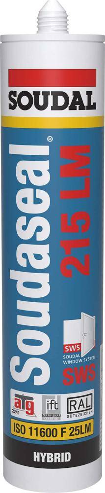 Soudal Soudaseal 215Lm 600ml Schwarz