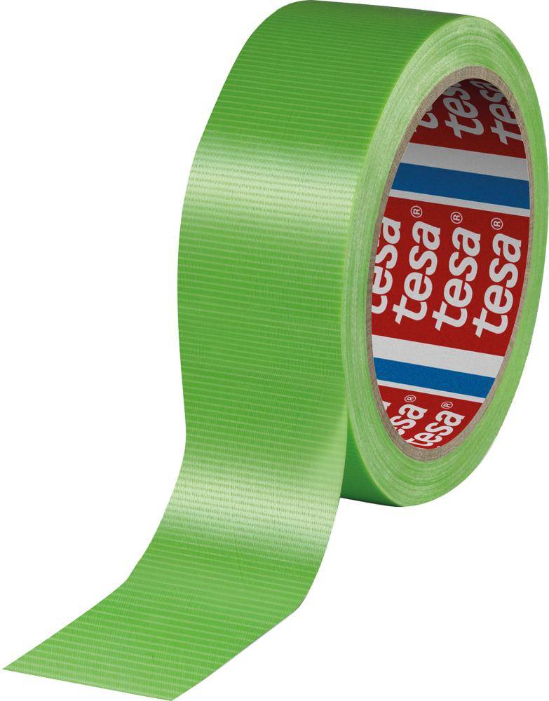Tesa 4621 Outdoor-Gewebeband, 50m x 50mm, leucht-hellgrün