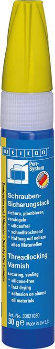 Schrauben-Sicherungs- lack 30 g, gelb Weicon