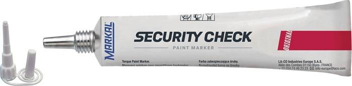 Schraubensicherungslack SECURITY CHECK rot Tube 50ml MARKAL