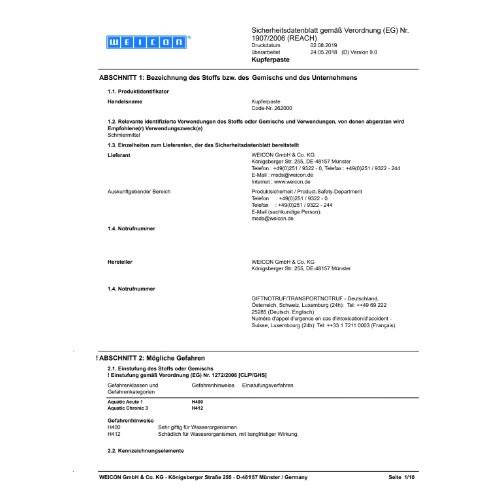 Kupferpaste KP 85 Tube 85 g Weicon