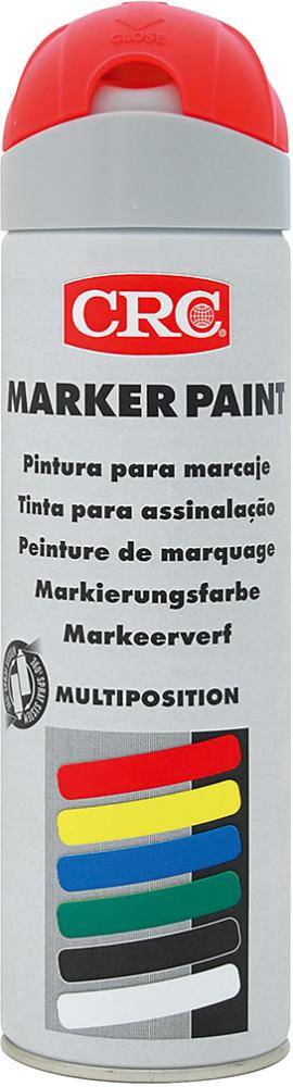 MARKER PAINT, Leucht-Rot Spraydose 500 ml