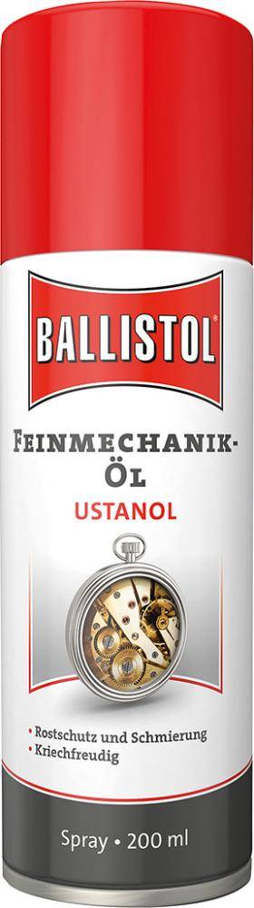 Feinmechanik-Öl Ustanol Spray, 200 ml Ballistol