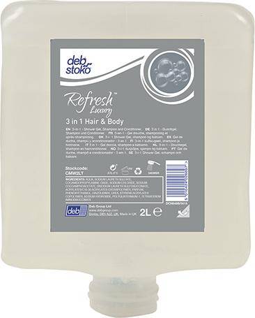 Refresh Luxury 3in1 HairBody 2L Luxus Duschcreme Kartusche