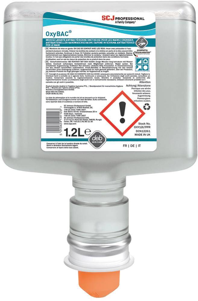 OxyBAC FOAM Wash 1,2L TF TF-Kartusche