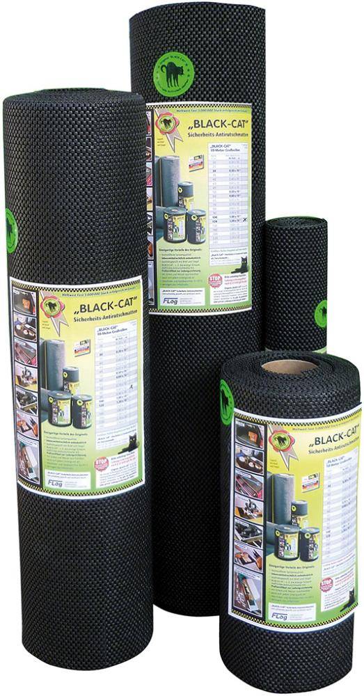 Antirutsch-Matte Rollenware 100cmx10m BLACK CAT