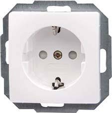 Kopp Profi-Pack a 6 UP Schuko-Steckdosen PAR arkt. ws m. Kinderschutz