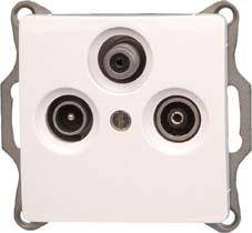 Antennensteckdose UP TV/RF/SAT PARIS arkt.