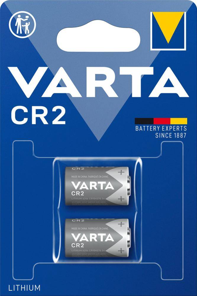 VARTA Batterie Profess. CR2 2er Blister, 3,0V