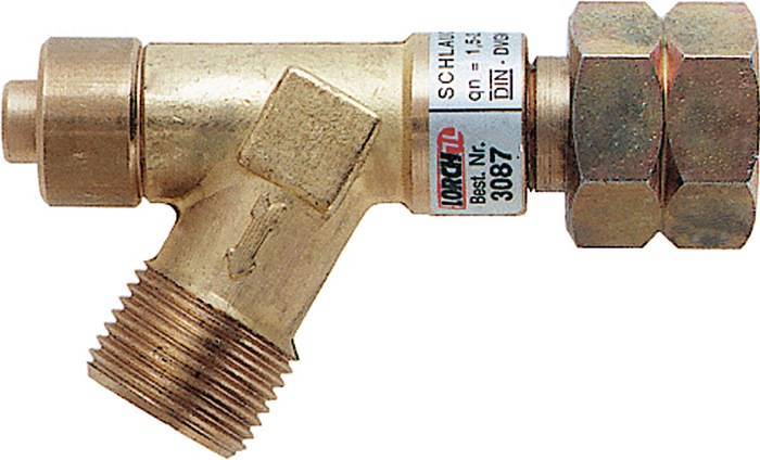 Schlauchbruchsicherung Durchflussleistung max.3 kg/h 1,5bar KAYSER