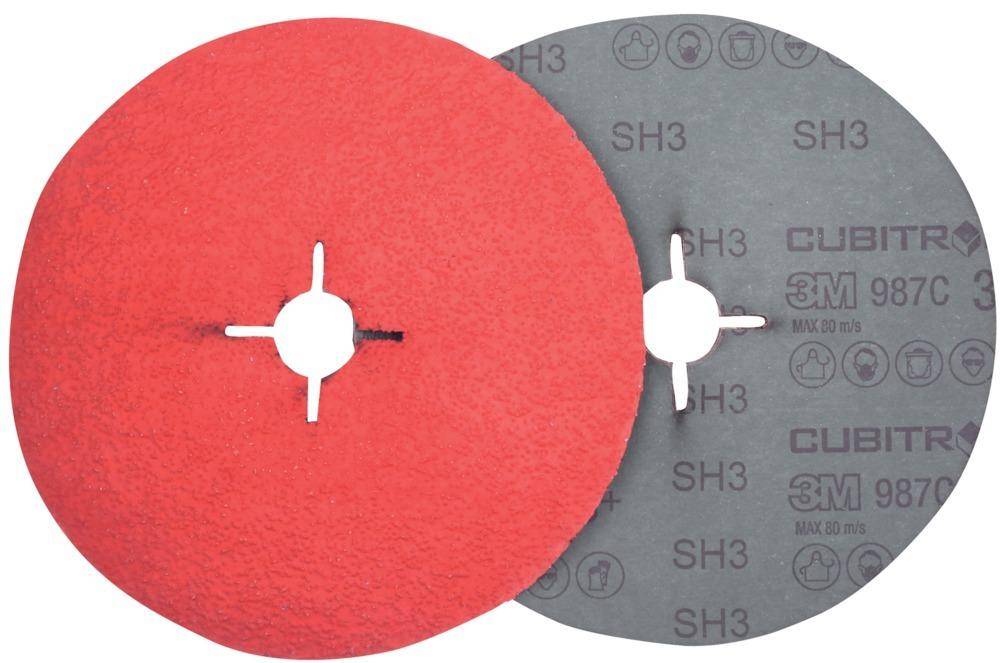 3M Fiberschleifscheibe Cubitron II 987C 125mm P060+ 3M
