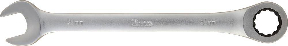 Maulschl. mit Ringratsche22mm gerade FORTIS